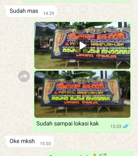 Pengiriman Papan Bunga Setiamulya Tamansari
