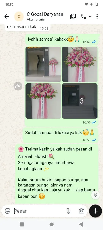 Pengiriman Karangan Bunga Setiamulya Tamansari