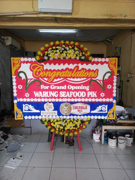 Papan Bunga Ucapan Selamat Setiamulya Tamansari
