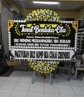 Papan Bunga di Setiamulya Tamansari